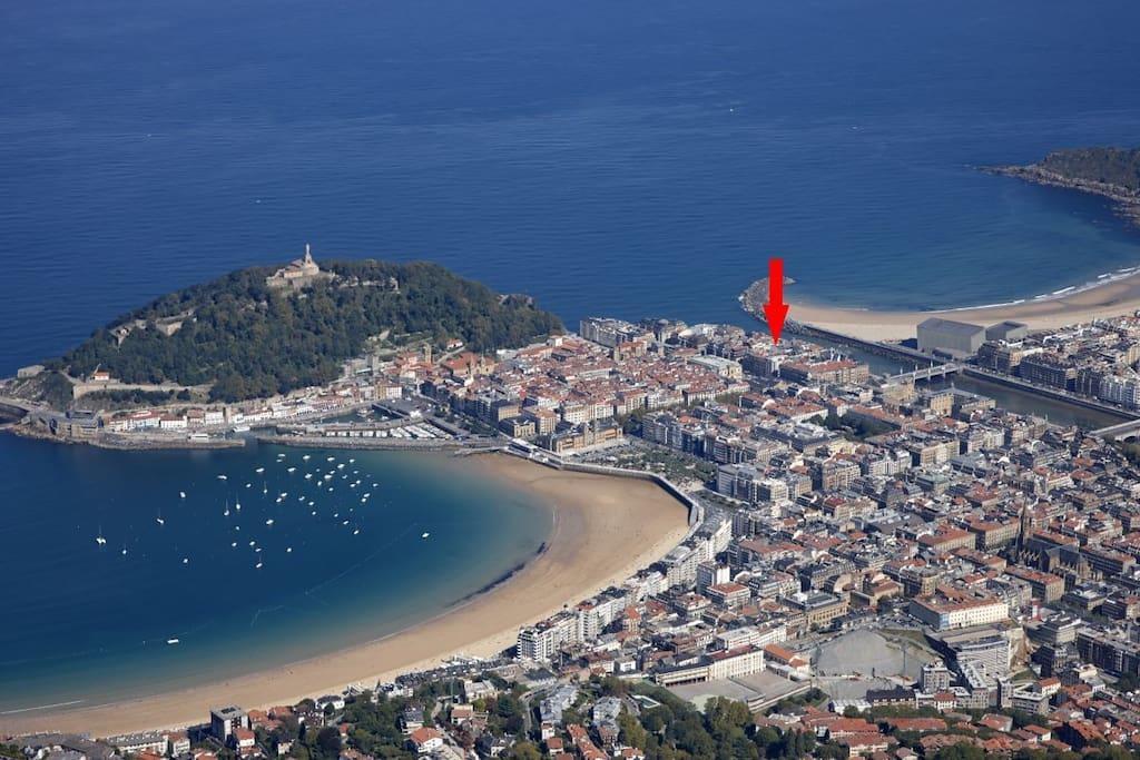 Apartamento Urumea San Sebastián Eksteriør bilde
